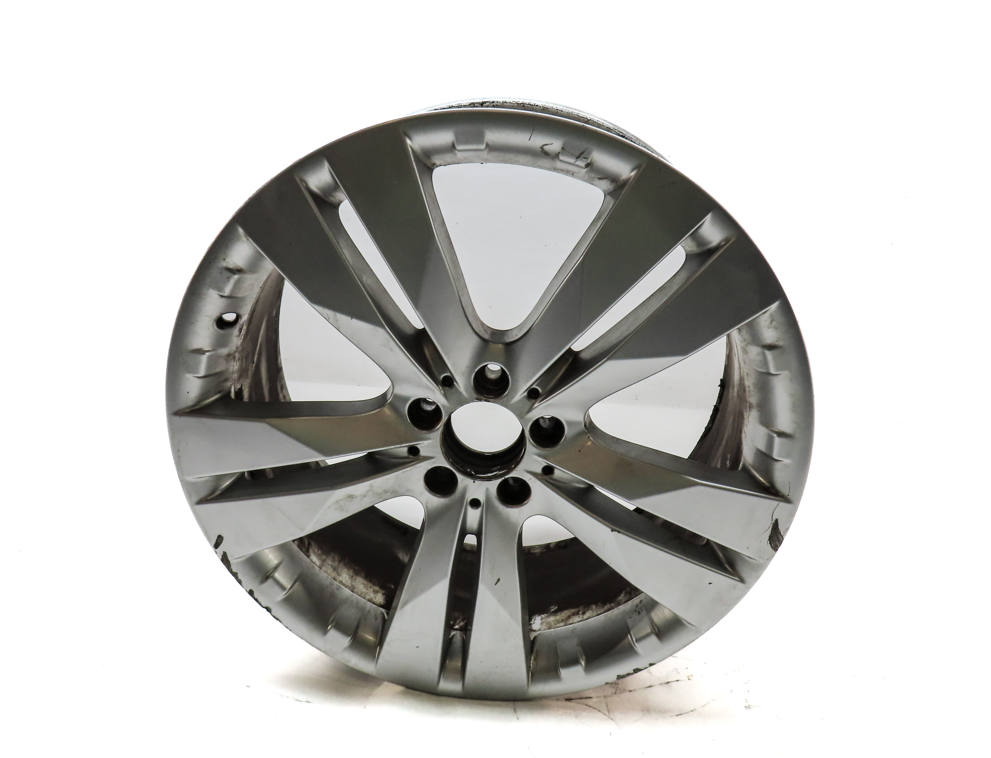 10-12 MERCEDES GL350 GL450 (X164) 20x8.5 ALUMINUM 5-SPLIT SPOKE WHEEL RIM  — exact item pictured